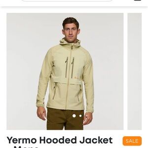 Cotopaxi Men's Yermo Hooded Jacket - Grain (light green).